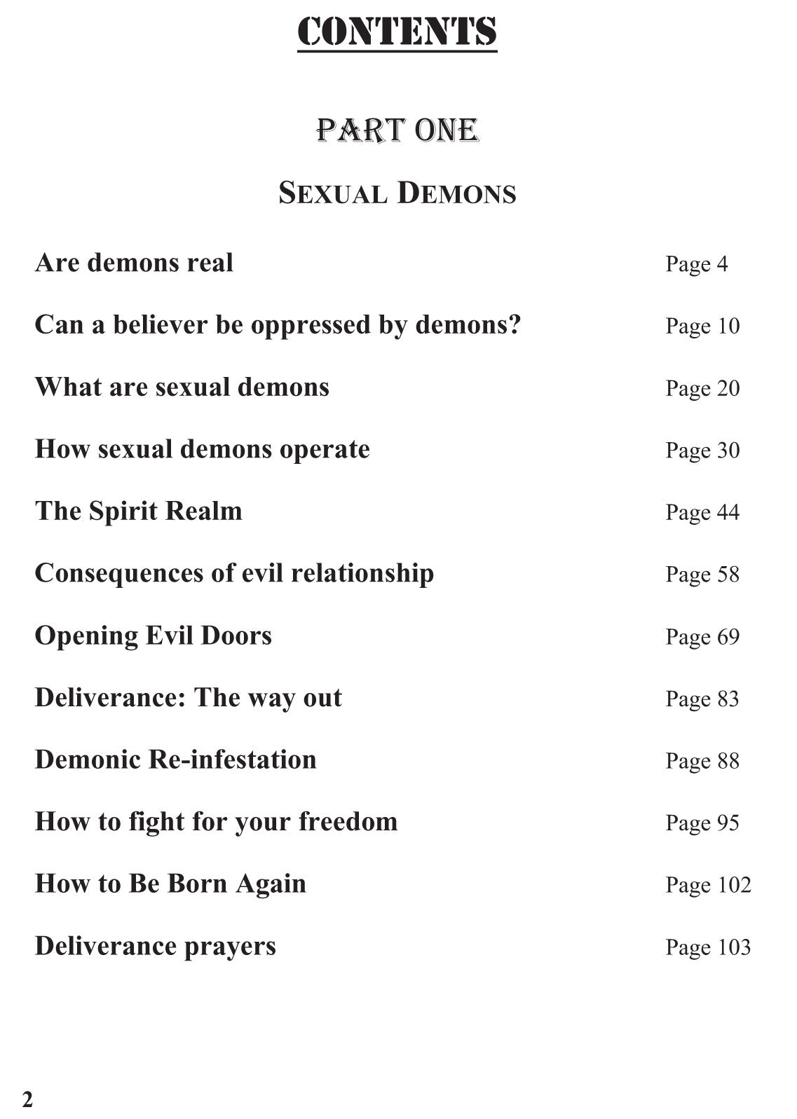 Sexual Demons
