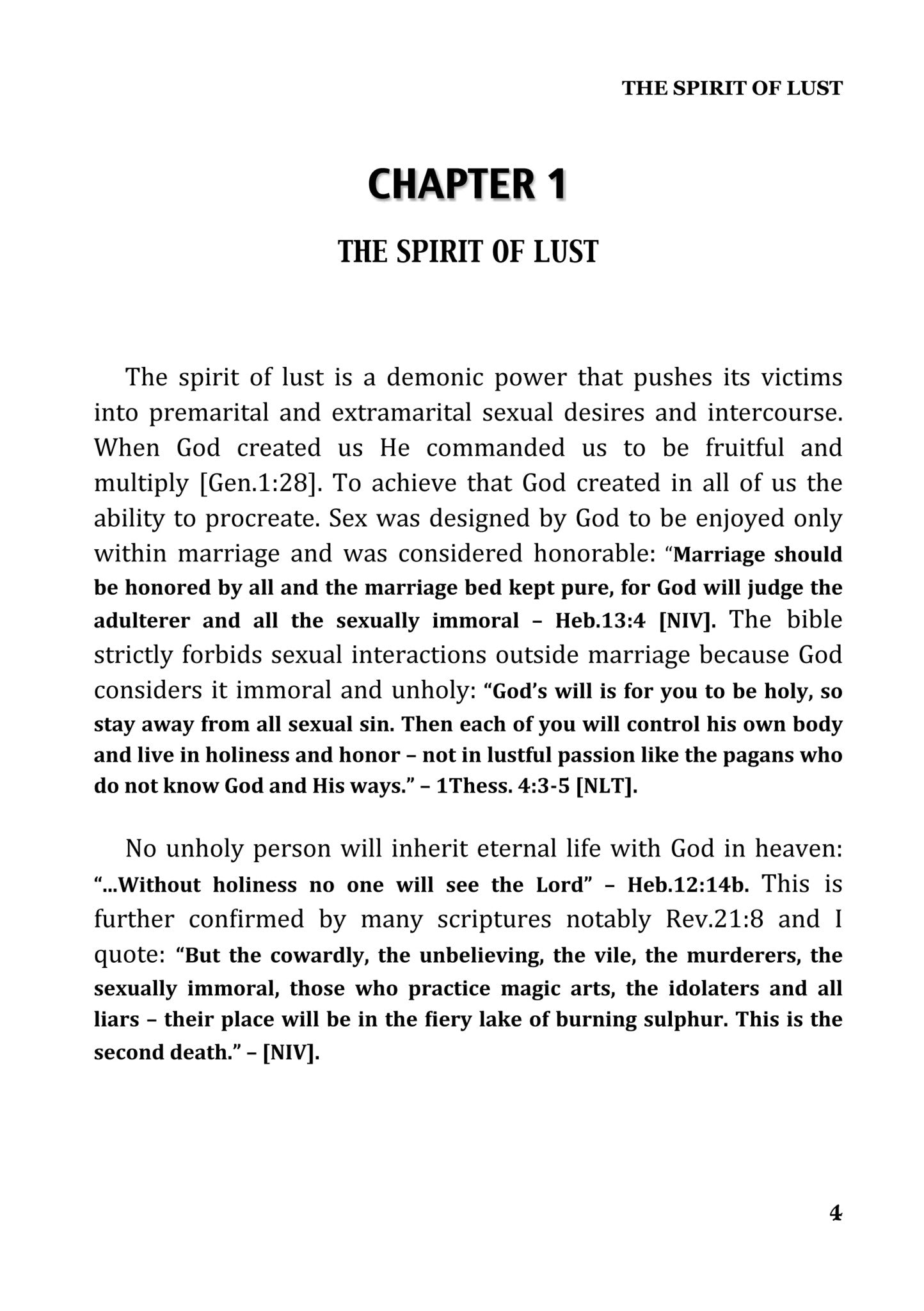 The Spirit Of Lust